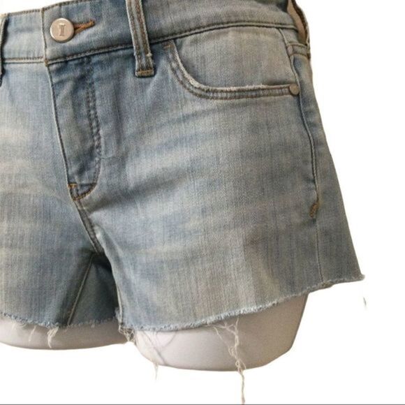 Pilcro The Letterpress Distressed Denim Shorts‎ Size 25 - Picture 4 of 10